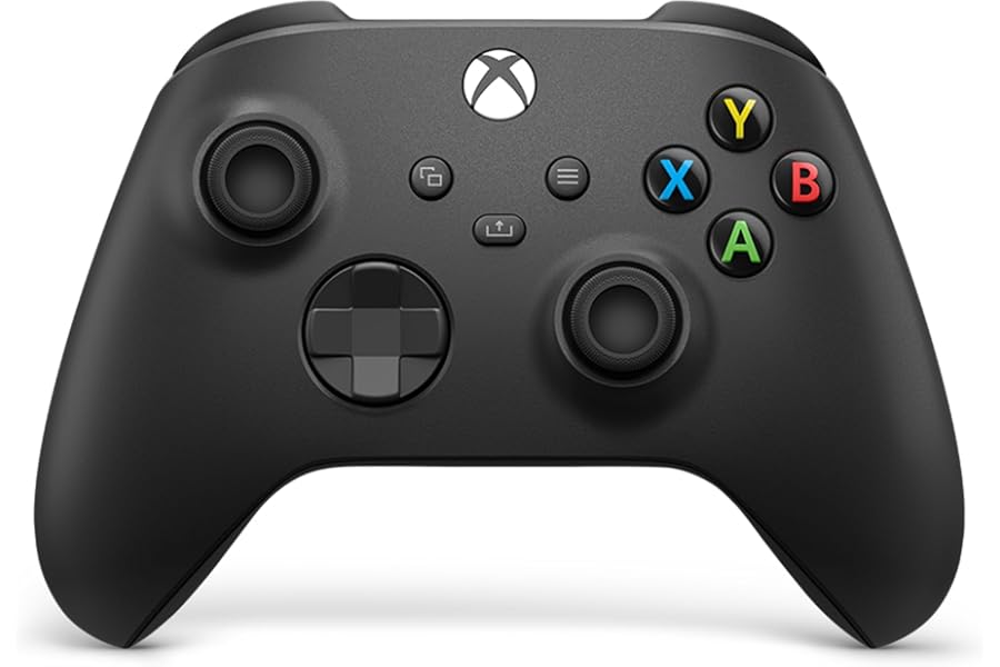 Xbox Wireless Controller – Carbon Black Series X|S, One, and Windows Devices