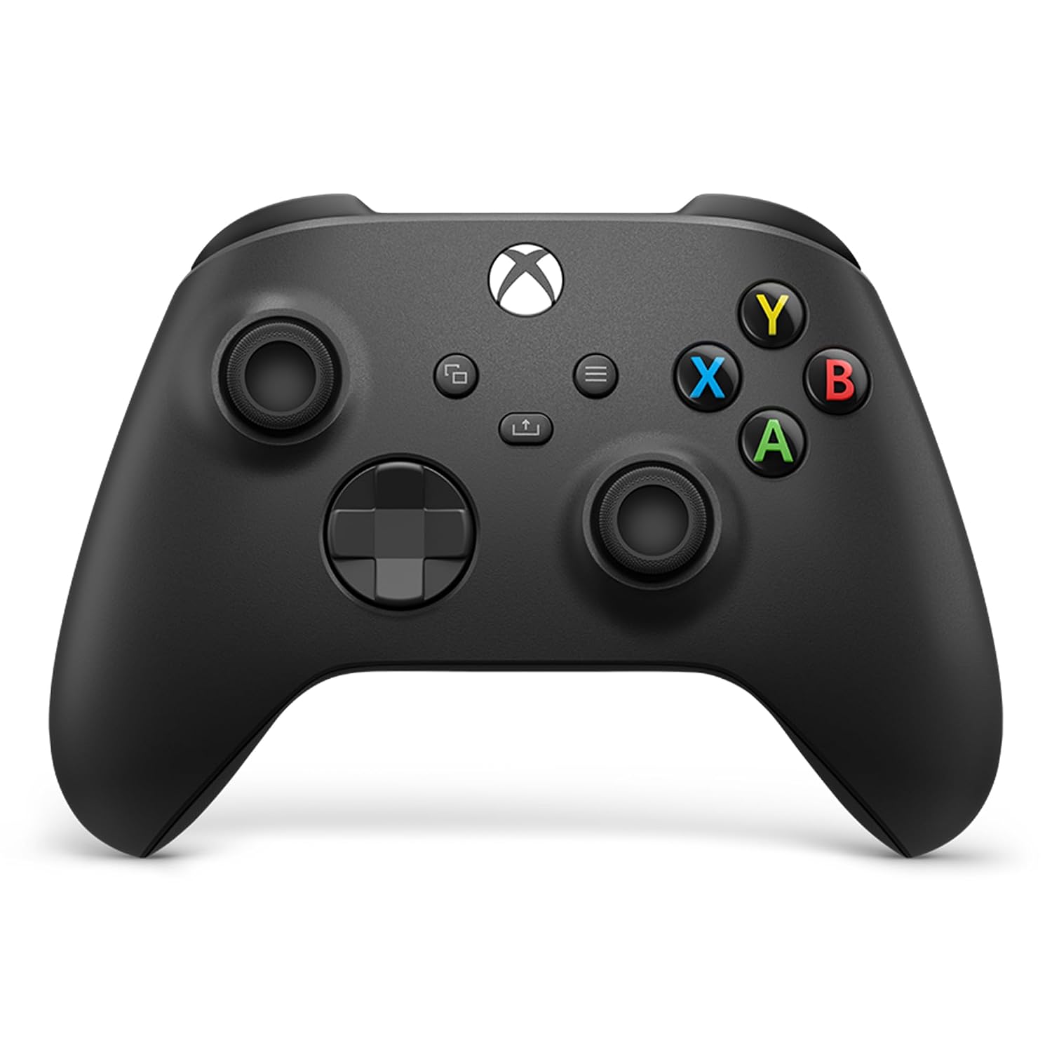 Xbox Manette sans Fil - Carbon Black Pour Series X, Series S, Xbox One, Windows 10 & 11, Android et iOS - Noir