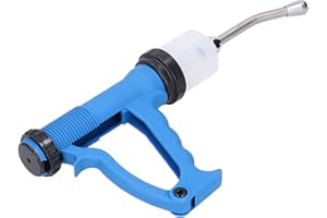 Natudeco Continuous Syringe 70ml Livestock Adjustable Drencher Input Manual Syringe Gun Injector Veterinary Accessory for Pig Cattle Sheep Goat