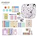 Price comparison product image Andoer 14in1 Accessories Kit for Fujifilm Instax Mini 8 8+ 8s 9 Case Strap Sticker Selfie Lens Colored Filter Album Kinds Film Table Frame Wall Hanging Frame Border Sticker Corner Sticker Pen