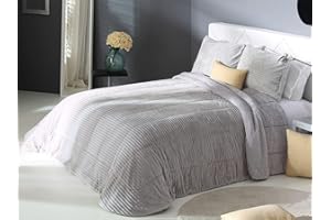 CIBERDESCANS Edredón de Invierno con Sherpa o Borreguito Pradesh del REIG Marti (C.08, Cama 105cm)