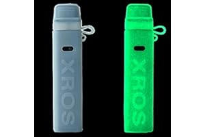 RUIYITECH Protective Silicone Case Sleeve Skin Cover for Vaporesso XROS Kit Case XROS Case Cover Skin Sleeves (Luminous)