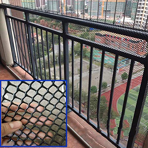 Maran Barrière de sécurité en Plastique pour Animaux domestiques Enfants et Enfants, Filet de sécurité pour Animaux de Compagnie Contre Les Chutes, Filet de sécurité pour escaliers, Balcon ou patios