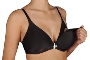 Selene Reggiseno Imbottito Allattamento Mamma Senza Ferretto con Comoda Apertura Coppa C Art. Alba
