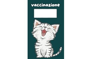 vaccinazione: Cartella sanitaria del gatto, per tenere traccia dello stato di salute del tuo gatto e delle cure mediche e chirurgiche , Registra gli ... dei gatti - Puoi vedere la descrizione ?