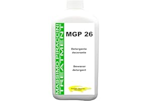 MASSIMO PIRACCINI SRL Detergente Decerante Pulizia Pavimenti Marmo Ceramica Gres Da Sporco Cere E Trattamenti MGP 26 Massimo Piraccini 1LT