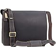 VISCONTI - Messenger Bag - Men's Leather Messenger Bag/Shoulder Bag - Laptop Compatible for Business/Office/Work Bag - 18548 