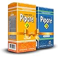 Pipore Yerba Mate Naranja & Despalada Organic Original Hot and Cold Tea Gluten Free Gives Energy Improves Strength Immune System Unique Flavour (500 Grams Each)