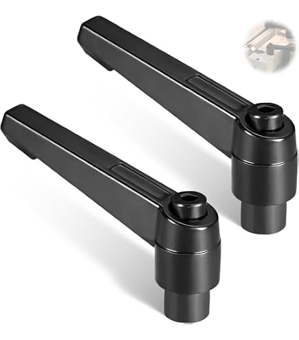 QUARKZMAN 8 stuks instelbare klemhendels M8 x 20 mm buitendraad schroefdraad knoppen draaischroef vergrendeling snelsluiting ratel drukschakelaar handvat zwart QUARKZMAN 8 stuks instelbare klemhendels M8 x 20 mm buitendraad schroefdraad knoppen draaischroef vergrendeling snelsluiting ratel drukschakelaar handvat zwart