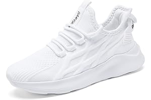 QIJGS Mens Trainers Running Walking Shoes Tennis Jogging Gym Fitness Sneakers