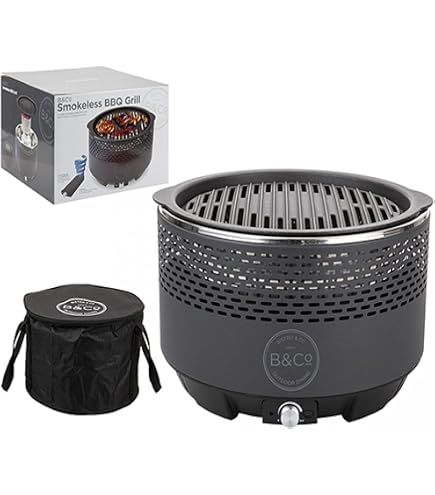 Barbecue Portable Cobb Premier Air – Inox – Avec Fumoir Et Rôtissoire – Camping