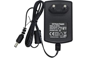 SECURITY-01 Adaptador de fuente de alimentación de CA a CC 12 V, 3 A, conector de 5,5 mm x 2,1 mm para cámara CCTV DVR tira de luces led