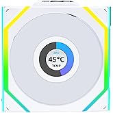 Lian Li UNI FAN REVERSE SL WIRELESS LCD 1x120mm White Case Fan (G99.12RSLLCD1W1W.00)