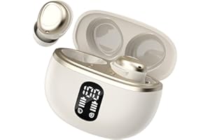 taobosec Auriculares Bluetooth, auriculares inalámbricos Bluetooth 5.3 2024, nuevos auriculares inalámbricos 50H bajos bajos