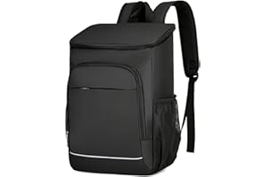 Gecheer Cooler Backpack, Insulated Picnic Backpack, Lunch Bag, 30 L Large Waterproof Food Container for Food, Drinks,Outdoor Camping Hiking Picnics