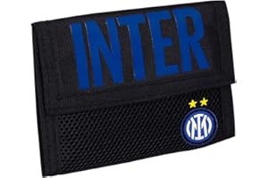 Seven Portafoglio Inter calco In Velcro Con Scomparti Interni E Puller Personalizzato Bambino ragazzo, prodotto ufficiale