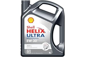 COX MOTOR PARTS Shell Helix ULTRA AM-L 5W-30 Motor Oil | 5 Litres | For BMW/Mercedes Benz Petrol or Diesel Engines