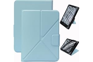 FineGear Uniwersalne etui do czytnika e-booków 6 do 6,8 cala Kindle Paperwhite, Kobo Sony, czytnik e-booków, wyświetlacz pionowy i poziomy - niebieskie