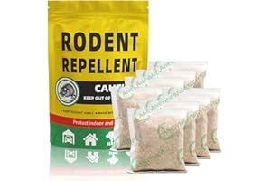 FONLIR Rodent Repellent, Mice Repellent Pouches, Peppermint Deterrent for Mice/Rats/Mouse/Rodents, Rat Deterrent Indoor, Mouse Repellents Outdoor, Keep Mice Away from House, Better Than Ultrasonic, 8P