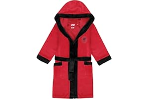 LIVERPOOL F.C. Liverpool FC Officiel - Robe de Chambre à Capuche thème Football - Polaire - garçon