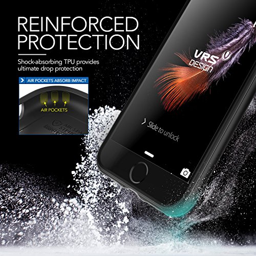 Funda iPhone 7 VRS Design - Funda Silicona Protectora Negro Flexible TPU Carcasa Choque Absorci n Cover movil Ultra Fina Simpli Fit para Apple iPhone 7 2016 reviews Funda iPhone 7 VRS Design - Funda Silicona Protectora Negro Flexible TPU Carcasa Choque Absorci n Cover movil Ultra Fina Simpli Fit para Apple iPhone 7 2016