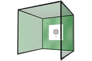 AIR LEAGUE Hillman PGM 3m Heavy Duty Golf Practice Cage & Net with Target