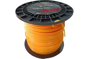 Avalon - Filo Rotondo in Nylon Universale per decespugliatore e Tosaerba (4 mm x 96 m) - Elevata Durata e Prestazioni ottimali nelle attività di decespugliamento