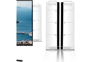 TADPOLEZ Tablero de Notas de Computadora Panel, 2 Piezas Computadora Mensaje Panel Lateral para El Hogar, La Escuela O La Oficina