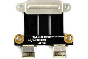 ICTION - Connettore di alimentazione DC Jack DC-IN 820-00484-02 per Macbook Pro Retina 13" 15" A1706 A1707 DC Jack Power Board Connettore 2016 2017 anno