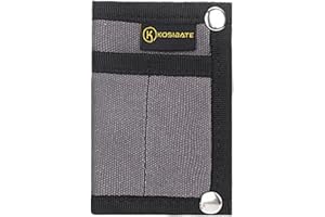 CRGANGZY Etui Molle Outdoor Camping piesze wycieczki polowanie talia etui na telefon etui na klucze karty, Khaki/szary kamuflaż, Dark Grey