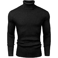 NORTHWIND Men's High Turtle Neck Cotton T-Shirt