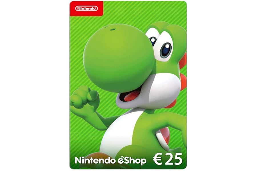 Nintendo eShop Carta regalo 25€ | Codice download (EU) | Switch