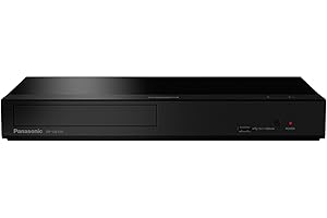 Panasonic DP-UB150EB-K - Reproductor de DVD BLU-Ray 4K para TV, Ultra HD, HDR10+, Hi Res Audio, Dolby Atmos, diseño Compacto, Color Negro