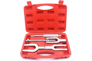 Yuhtech 5Pcs Extractor de Junta de Rótula Kit Separador de Rótula Separador de Rótulas Tipo Tenedor