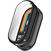 CaseOnn Xiaomi Smart Band 10 Ekran Koruyucu Kılıf 360 Tam Koruma Siyah, 87007115
