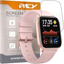 Montre Connectée Femme Iaret - Appels Bluetooth, 1.32" HD - Suivi Santé & Sport - Or Rose Avec Diamants