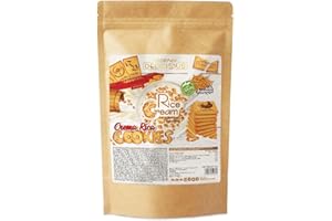 IOGENIX iO.GENIX - Crema de Arroz | 1 kg | Harina de Arroz Precocida | Fuente de Energia | Buena Digestibilidad (Crema Rica Cookies)
