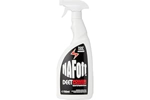 NAF Off Deet Power Performance Fly Spray 750ml – High-Strength Insect Repellent for Horses – With DEET (19%) – Long-Lasting Protection Against Flies, Midges & Horseflies