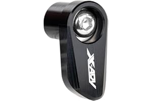 LLIDFONK Para Honda X ADV XADV 750 X-ADV 750 2017-2025 Accesorios de aluminio motocicleta rueda delantera ABS Sensor protector protector de tapa (negro)