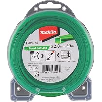 Makita 198853-0 Bump & Feed Trimmerkopf – M8 X 1,25 RH, Für Rasentrimmer | Bis 6 M 0,65 Zoll Faden