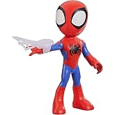 Marvel Spidey and His Amazing Friends B&uuml;y&uuml;k Boy Spidey Fig&uuml;r&uuml;, 22,5 cm'lik Aksiyon Fig&uuml;r&uuml;, &Ccedil;ocuklar i&ccedil;in Okul &Ouml;ncesi Oyuncakl
