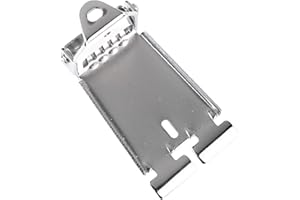 RITOEASYSPORTS Banjo Tailpiece, Metal Lightweight Portable 5 String Banjo Tailpiece Plate Replacement with Spring Action Cover Banjo Accessories Folk & World Instrument Accessories