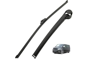 Heckscheibenwischer für T5 Caravelle 2003‑2019, MCamooer Hinten Wischerarm Scheibenwischer Set für Caddy 2003-2019 7H0 955 707 A 7H0955707A