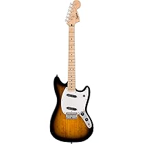 Squier by Fender Sonic Mustang MN 2-Color Sunburst Electric Guitar