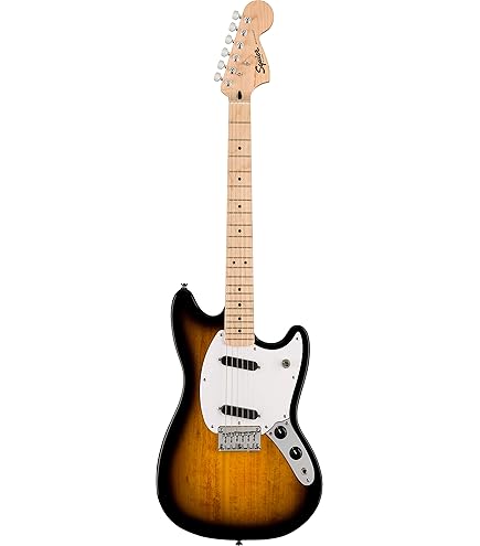ギター Provision Guitar MUSTANG VMG-001 Squier Classic Vibe 60s Mustang Electric Guitar, with 2-Year