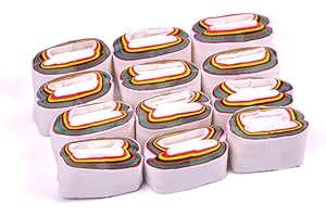 SUMAG Magic trick accessories, 1Bag Mouth Coil Paper Vomit Paper (rainbow color) Magic Tricks Stage Magic Props Street Gimmick Props Accessories (Multi-color)