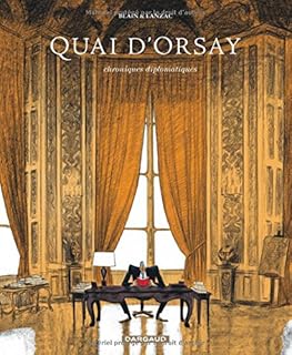 jaquette livre Quai d'Orsay, tome 1 :  Chroniques diplomatiques