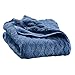 Produktbild Disana Babydecke 80 x 100 cm aus Merino-Schurwolle kbT (Blau-A)