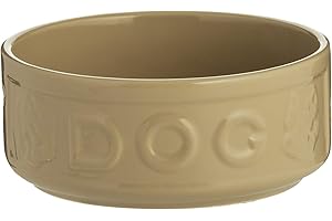 Mason Cash Cane Dog Bowl 15cm Medium & Small Stoneware Pet Bowl, 700ml Capacity, Classic Design, Dishwasher & Microwave Safe, Ideal for Food and Water