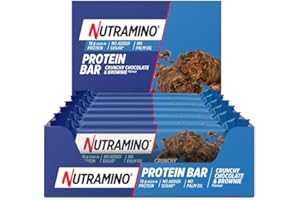 NUTRAMINO NMO PROTEIN BAR CHOC BROWNIE 55G 8LA